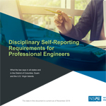 Disciplinary Self-Reporting Requirements for Professional Engineers
